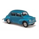 1958 Renault 4 CV Sedan - Assembled -- Blue, HO, Busch Gmbh & Co Kg 89111
