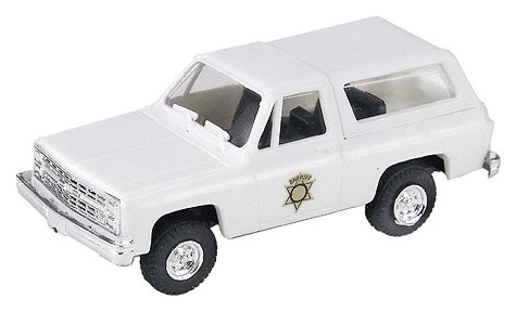 Chevrolet Blazer - Emergency - Police Vehicles -- United States Sheriff, HO, Trident Miniatures 90273