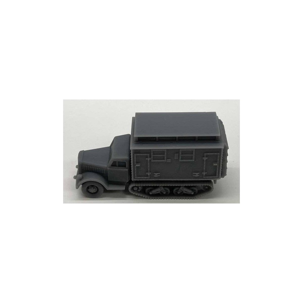 Half-Track Ambulance - Kit -- With Closed Door Unpainted Cast Resin, HO, Phoenix Precision Models 31050
