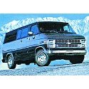 Chevrolet Vans -- Sportvan (white), HO, Trident Miniatures 900411
