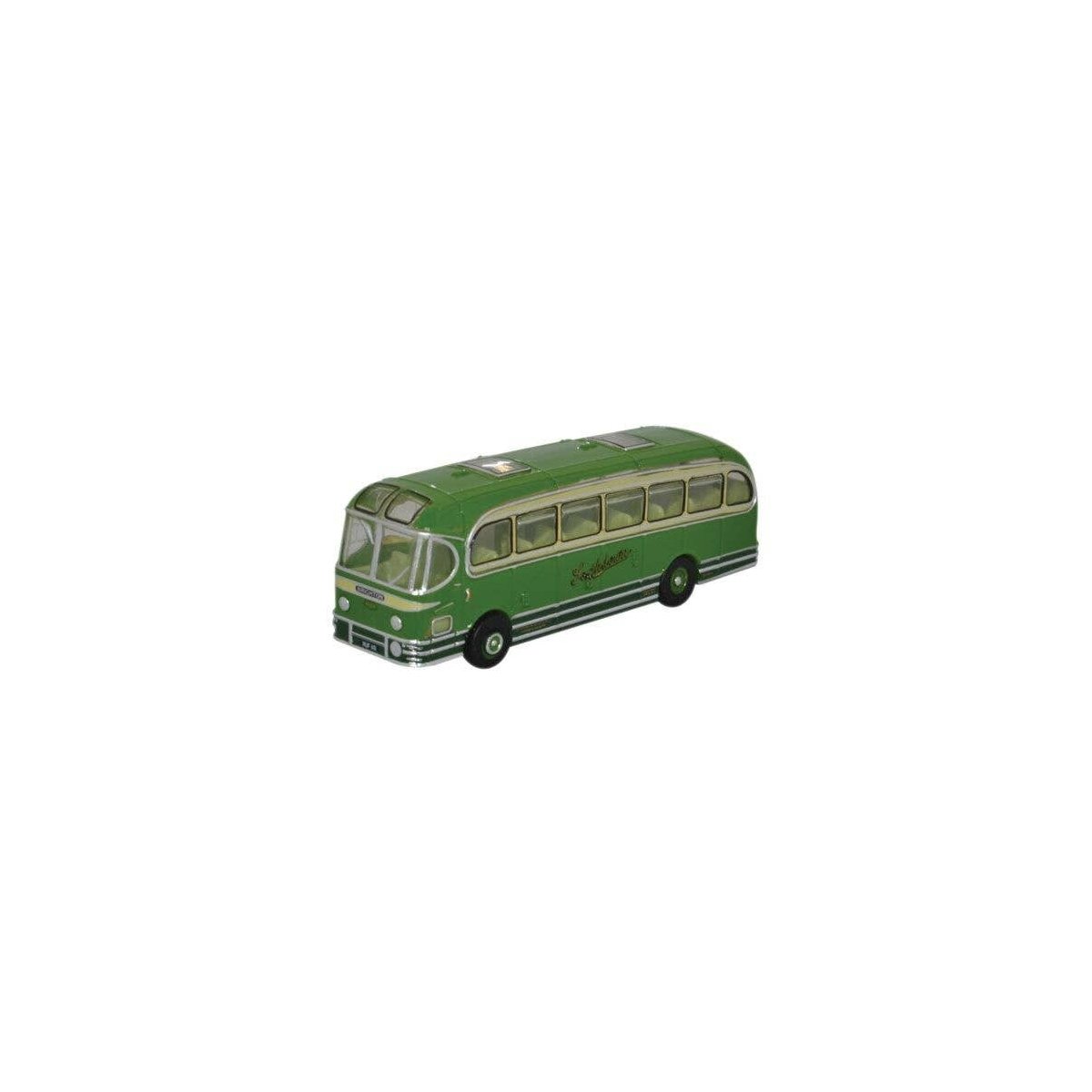 Weymann Fanfare Bus - Assembled -- Southdown (2-Tone Green), N, Oxford Diecast NWFL001