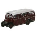 1939 Bedford OB Bus Coach - Assembled -- Edinburgh (maroon, white), N, Oxford Diecast NOB011