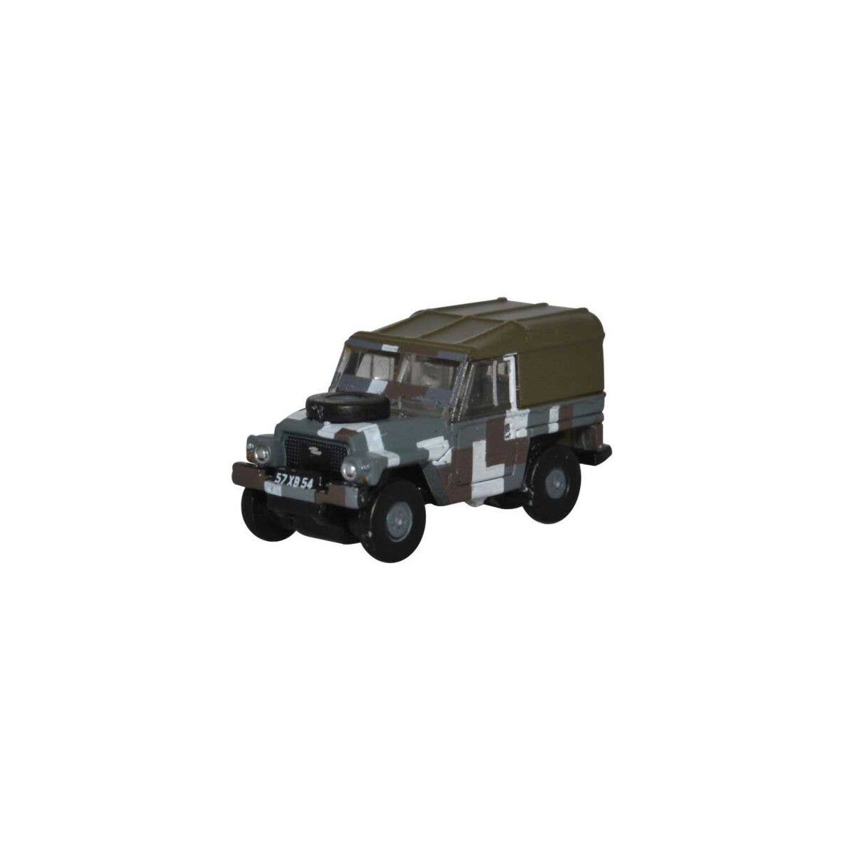 Land Rover 1/2-Ton Lightweight - Assembled -- Berlin Scheme, N, Oxford Diecast NLRL004