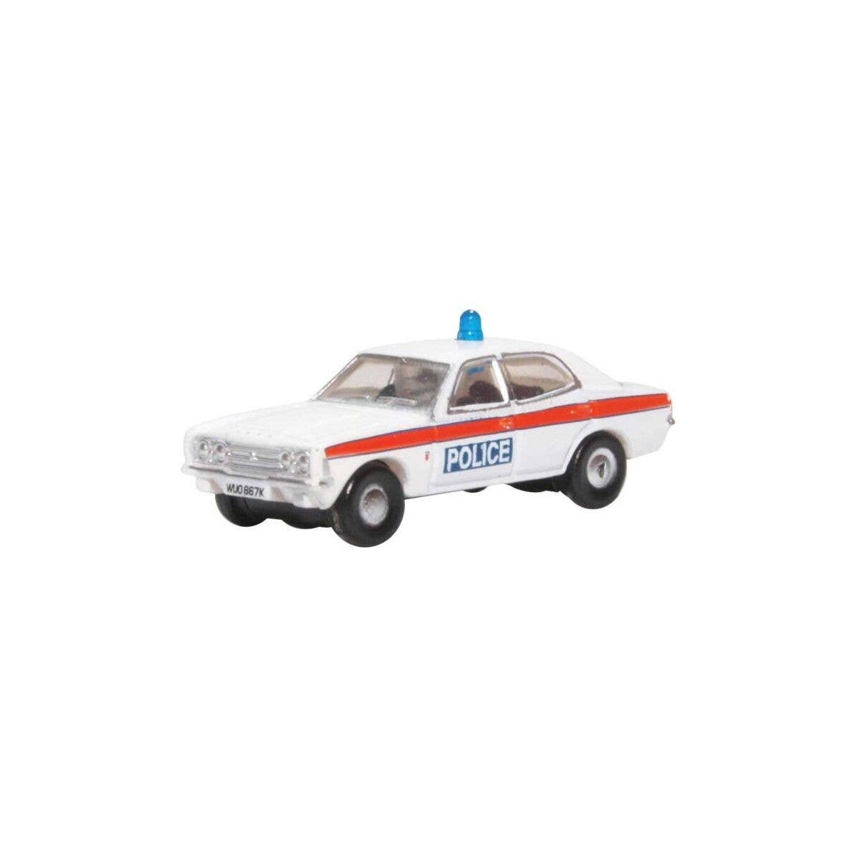 1970-1980 Ford Cortina Mark III - Assembled -- Devon and Cornwall Police, N, Oxford Diecast NCOR3004