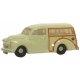 Morris Traveller Station Wagon - Assembled -- Old English White, Brown, N, Oxford Diecast NMMT001