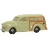Morris Traveller Station Wagon - Assembled -- Old English White, Brown, N, Oxford Diecast NMMT001