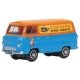 1957-1970 Ford Thames 400E Cargo Van - Assembled -- Fordson (blue, orange, yellow), N, Oxford Diecast NFDE011