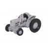 Fordson Tractor - Assembled -- Matte Gray, N, Oxford Diecast NTRAC004