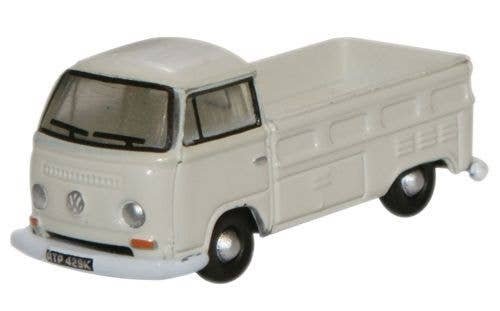 1960s Volkswagen Pickup Truck - Assembled -- Pastel White, N, Oxford Diecast NVW010