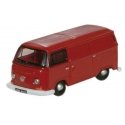 1960s Volkswagen Cargo Van - Assembled -- Senegal Red, N, Oxford Diecast NVW005