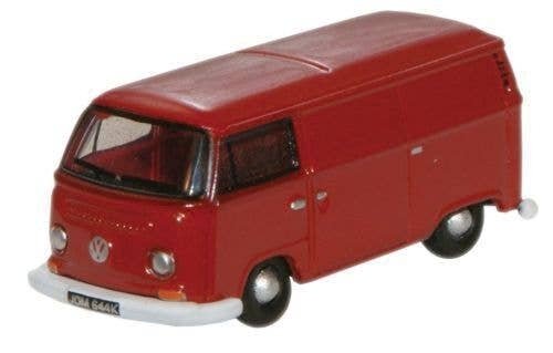 1960s Volkswagen Cargo Van - Assembled -- Senegal Red, N, Oxford Diecast NVW005