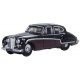 1959 - 1961 Jaguar MkVIII-IX - Assembled -- Black, Imperial Maroon, N, Oxford Diecast NJAG9004