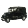 Austin Low Loader Taxi - Assembled -- Black, N, Oxford Diecast NAT001