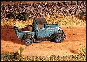 American Truck - (Unpainted Metal Kit) -- 1930′s Pickup Truck, N, GHQ 57006