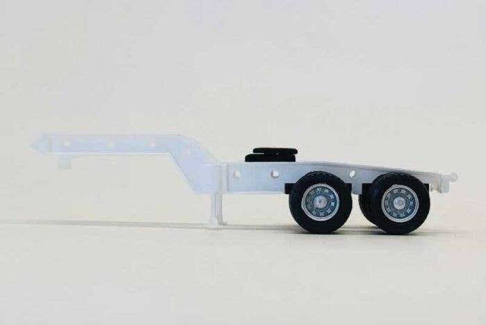 Heavy Equipment Jeep Bogie Only - Assembled -- Various Standard Colors, HO, Herpa Models 5514
