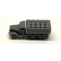 Half-Track with Drum Load - Resin Kit -- Undecorated, N, Phoenix Precision Models 30045
