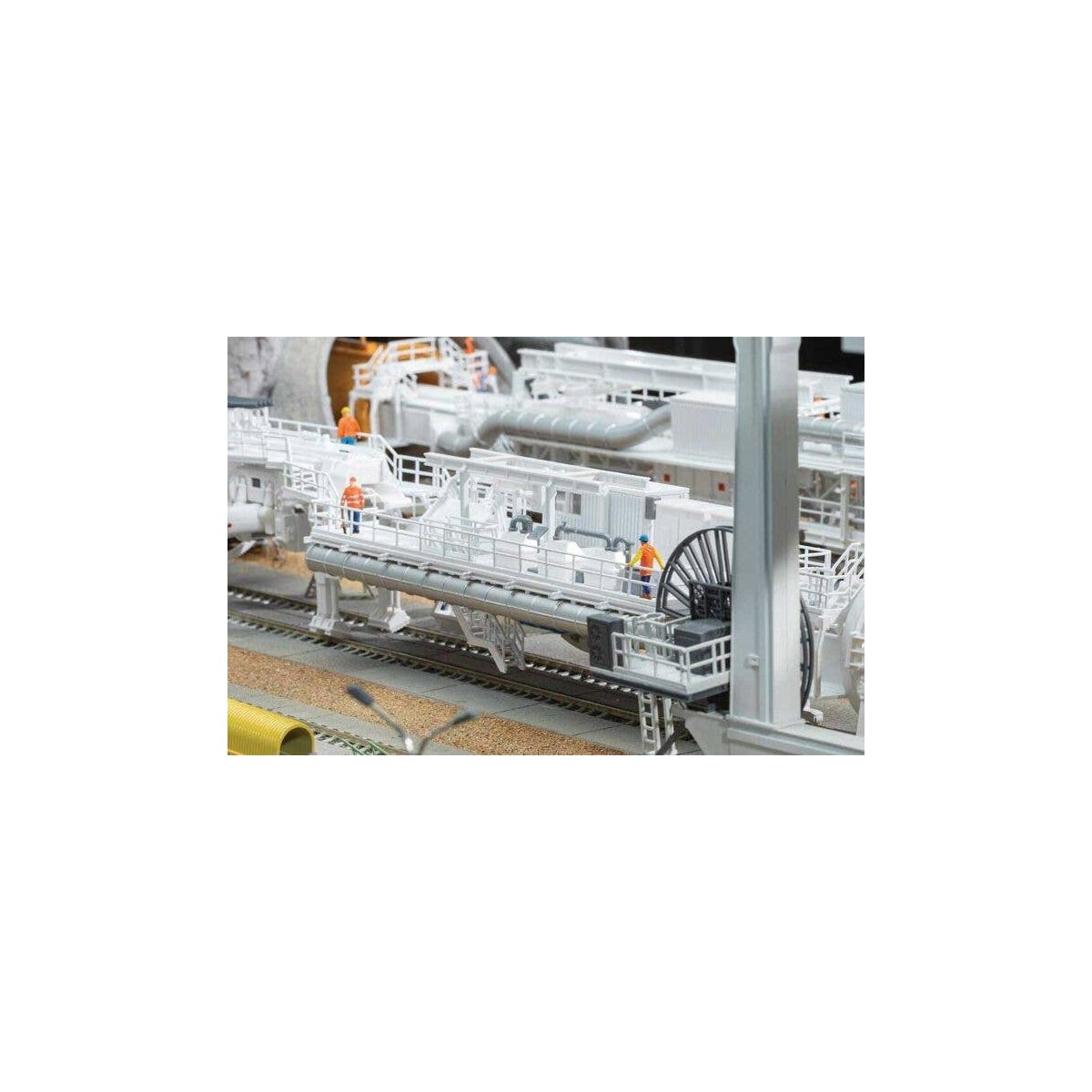 Trailers for Gripper TBM Tunnel Boring Machine - Kit -- 9-5/8 x 2-9/16 x 2-15/16′ 24.5 x 6.5 x 7.5c, HO, Faller Gmbh 130899