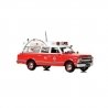 1969 Chevrolet C-10 Ambulance - Assembled -- City of Los Angeles (red, white), 1/50, Iconic Replicas 500586