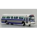 GM SDH-5307 New Look Suburban Bus - Lighted - Assembled -- Transport of New Jersey 720B (Bicent, HO, Iconic Replicas 753168