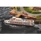 Passenger Ship - Kit -- 13-5/16 x 2-1/2 x 2-1/2′ 33.8 x 6.3 x 6.3cm, HO, Faller Gmbh 131009