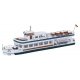 Passenger Ship - Kit -- 13-5/16 x 2-1/2 x 2-1/2′ 33.8 x 6.3 x 6.3cm, HO, Faller Gmbh 131009