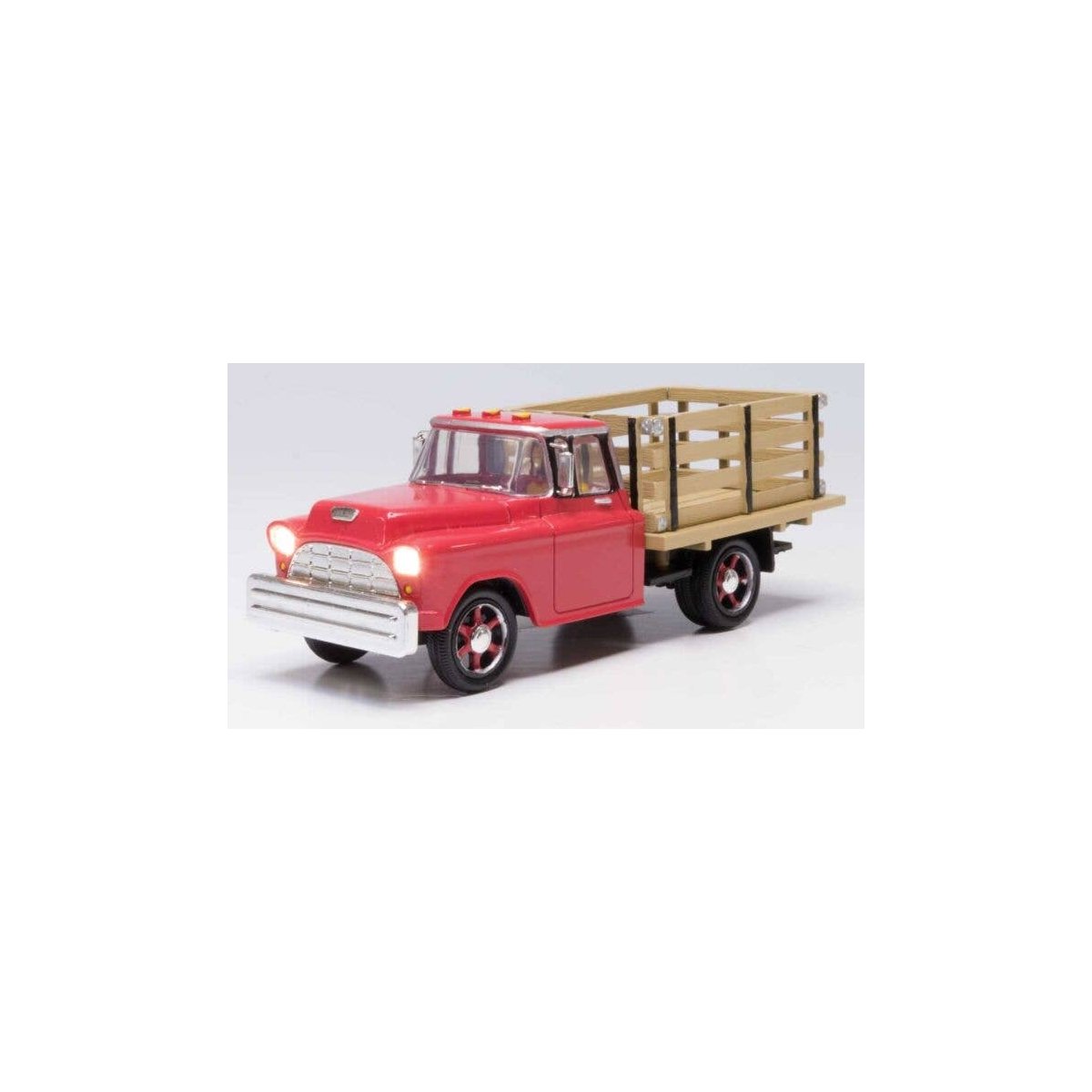 Just Plug(R) Lighted Vehicle -- Heavy Hauler (red), O, Woodland Scenics 5975