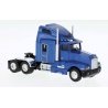 1984 Kenworth T600 Sleeper-Cab Tractor Only - Assembled -- Blue, HO, Brekina Automodelle 85925