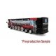 VanHool CX-45 Motorcoach Bus - Assembled -- Empire Coach Lines (black, gray, red Steam Locomoti, HO, Iconic Replicas 870404