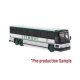 MCI D4000 Coach - Assembled -- Vermont Transit (white, silver, black, red), HO, Iconic Replicas 870562