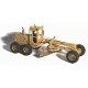 Construction Equipment (Unpainted Metal Kit) -- 120 Road Grader w/Operator Figure, HO, GHQ 61008
