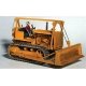 1940s Bulldozer - Kit -- Includes Operator Figure (yellow), HO, GHQ 61006