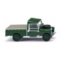 1954-1958 Land Rover Long-Wheelbase Pickup Truck - Assembled -- Green, HO, Wiking 10704