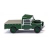 1954-1958 Land Rover Long-Wheelbase Pickup Truck - Assembled -- Green, HO, Wiking 10704