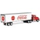 Tractor and 53′ Trailer - Assembled -- Coca-Cola (white, red), 1/50, Atlas O 820062