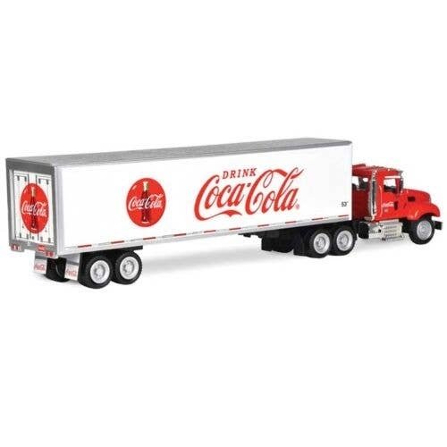 Tractor and 53′ Trailer - Assembled -- Coca-Cola (white, red), 1/50, Atlas O 820062