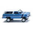 1975-1976 Chevrolet K5 Blazer SUV - Assembled -- Multi-Tone Blue, HO, Wiking 11102