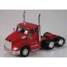 Peterbilt 579 3-Axle Day-Cab Tractor Only 2 Pack - Assembled -- Red, HO, Herpa Models 410531