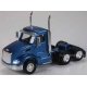 Peterbilt 579 3-Axle Day-Cab Tractor Only 2 Pack - Assembled -- Blue, HO, Herpa Models 410532