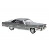 1972 Cadillac Coupe de Ville - Assembled -- Silver, Black, HO, Brekina Automodelle 18131