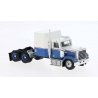 Chevrolet Bison Semi Tractor Only - Assembled -- White, Blue, Red, HO, Brekina Automodelle 85781
