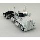 Kenworth 990 2-Axle Day-Cab Semi Tractor - Assembled -- White, HO, HO Logistics Replicas 990071