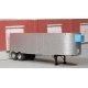 1951-1955 Fruehauf 34′ Stainless Steel West Coast Reefer Trailer - Resin Kit -- Unpainted Re, HO, Sylvan Scale Models T022
