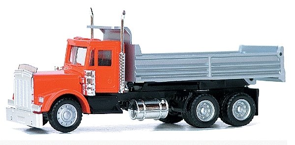 Kenworth Conventional Cab/Chassis Heavy Haul Dump Truck - Assembled -- Colors Vary, HO, Herpa Models 6252