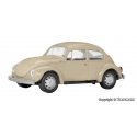 1970-1972 Volkswagen Beetle Type 11 - Assembled -- Beige, HO, Kibri 21230