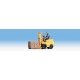 Forklift w/Figure - Assembled -- Yellow, HO, Noch Gmbh & Co 16770