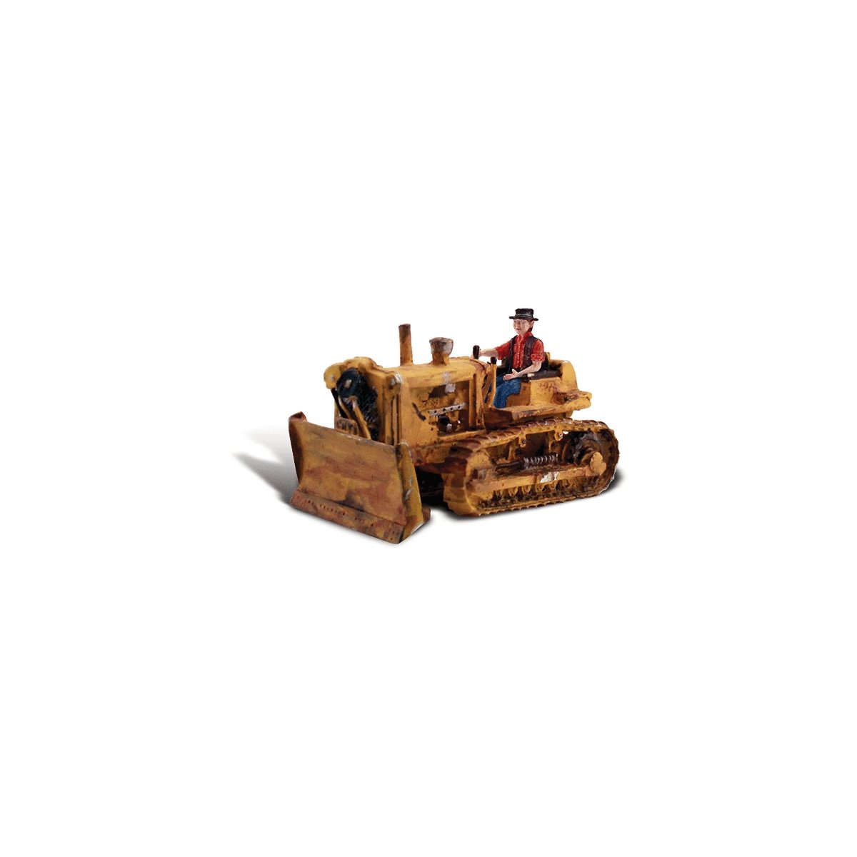 AutoScenes(R) - Assembled -- Dewie′s Dozer, HO, Woodland Scenics 5562