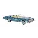 1975 Cadillac Eldorado Convertible - Assembled -- Top Down (turquoise), HO, Brekina Automodelle 19755