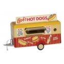 Concession Trailer - Assembled -- Bob′s Hot Dogs, HO, Oxford Diecast 87TR001