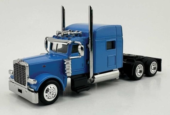 Peterbilt Sleeper Cab Tractor Only - Assembled -- Baby Blue, HO, HO Logistics Replicas 38900