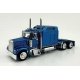 Kenworth W900 Sleeper Cab Tractor Only - Assembled -- Metallic Blue, HO, HO Logistics Replicas W90006